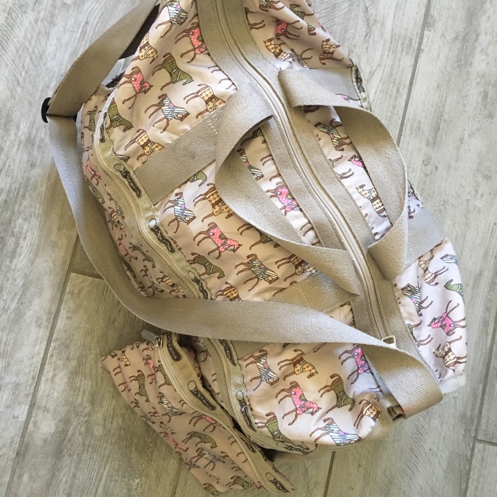 LeSportsac Large Weekender Bag in Horse Print
